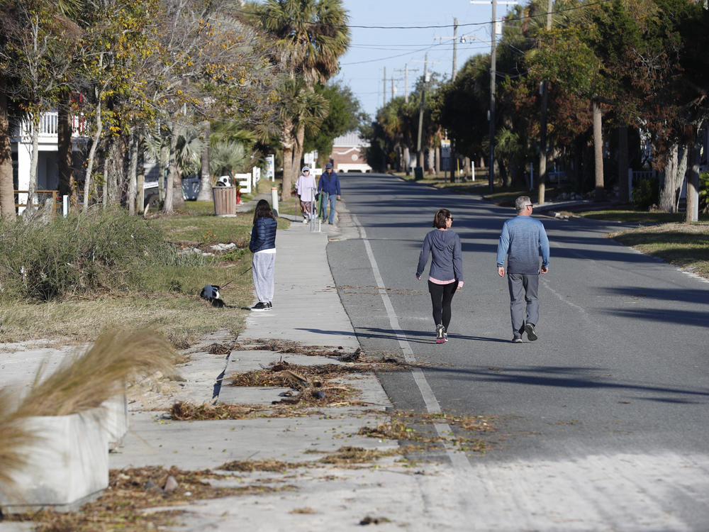 On Cedar Key, because it's so low and close to the water, the town sees flooding in even small storms. A third of the buildings on the island were flooded in Hurricane Idalia.