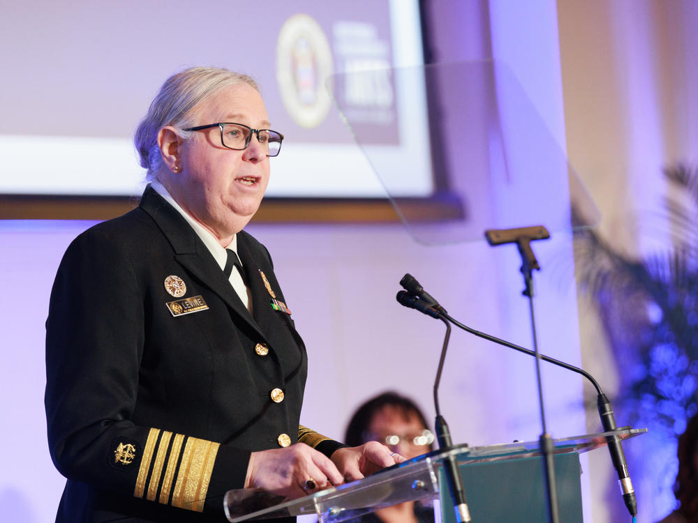 Admiral Rachel Levine, Assistant Secretary for Health, U.S. Department of Health and Human Services, spoke at 