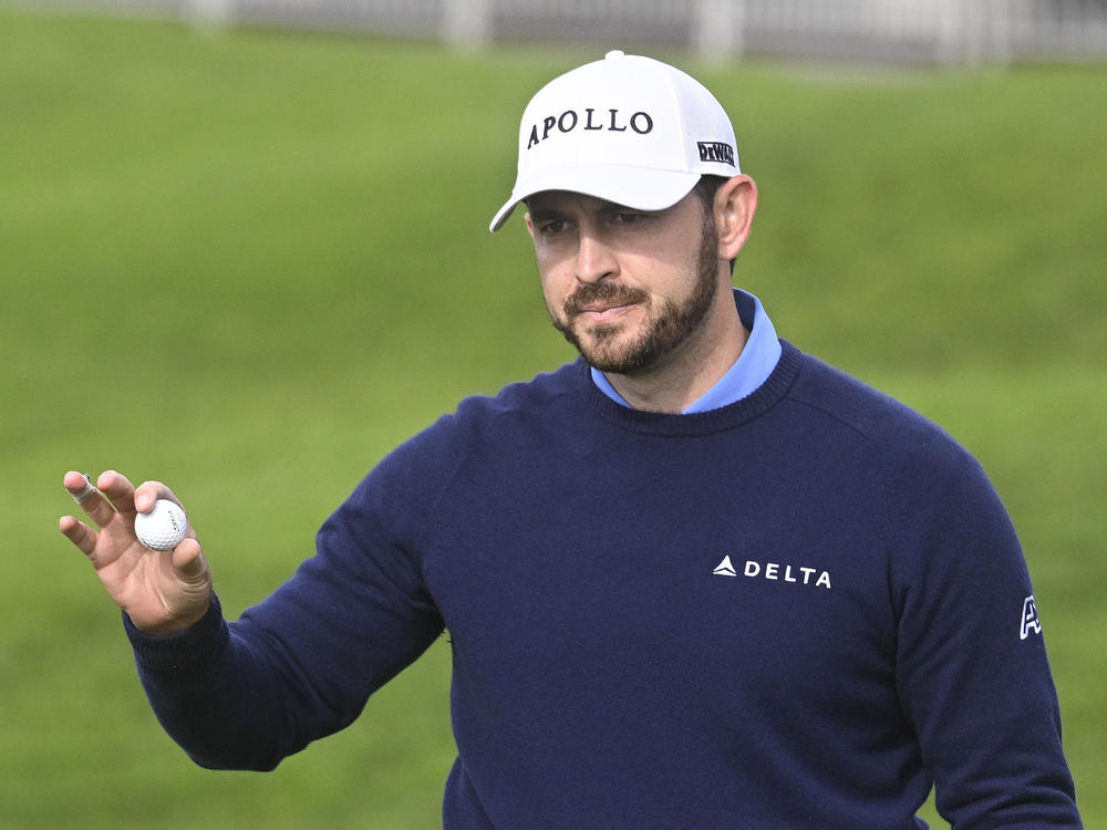 Patrick Cantlay finishes the first round at Torrey Pines, at the Farmers Insurance Open golf tournament in San Diego on Jan. 24. He is a member of the PGA Tour board, which unanimously approved a $3 billion deal with an investment group.