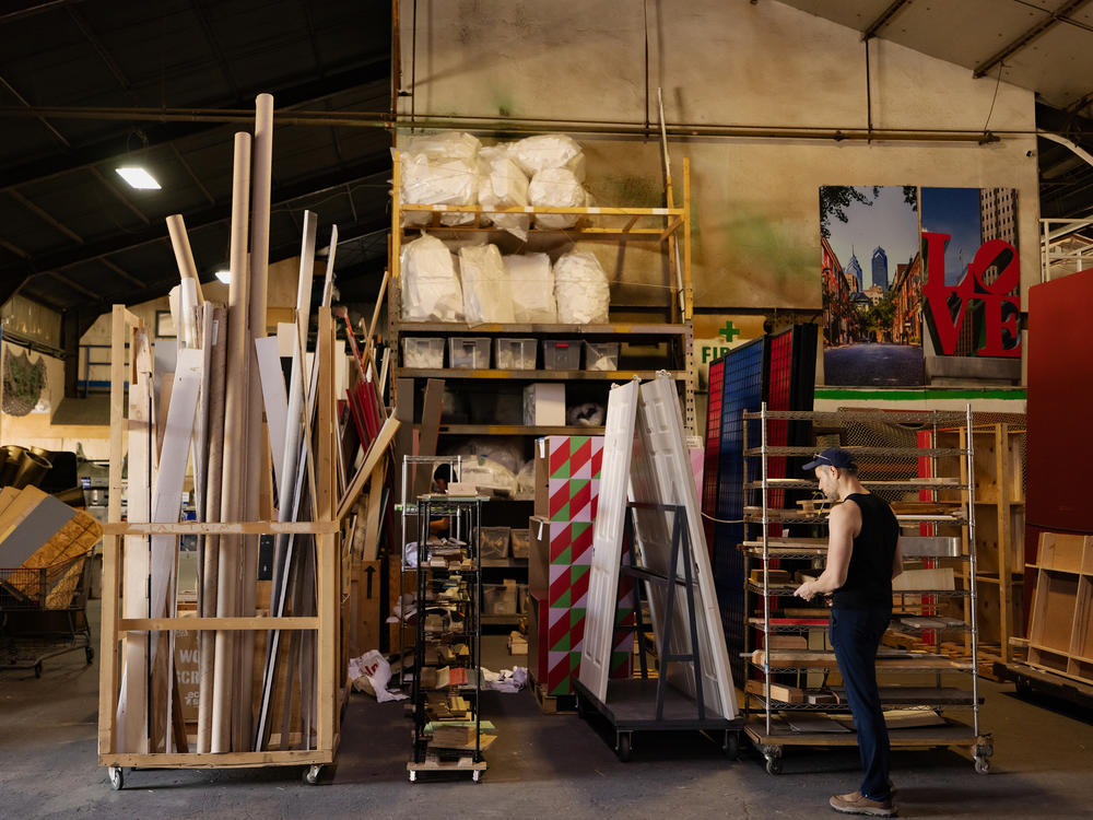 Props and sets are available to rent at EcoSet in Los Angeles. It's a resource for the creative industry that implements zero waste practices on productions and events.