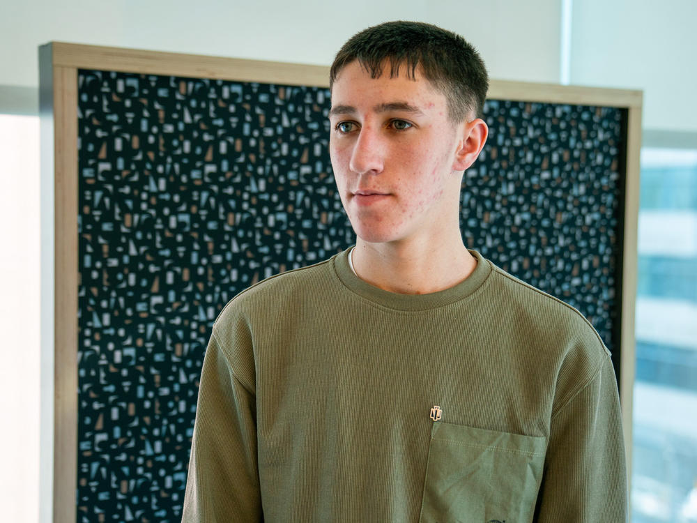 Rostislav was 16 years old when he was taken to a facility in Kherson, to be reeducated and taught Russian.