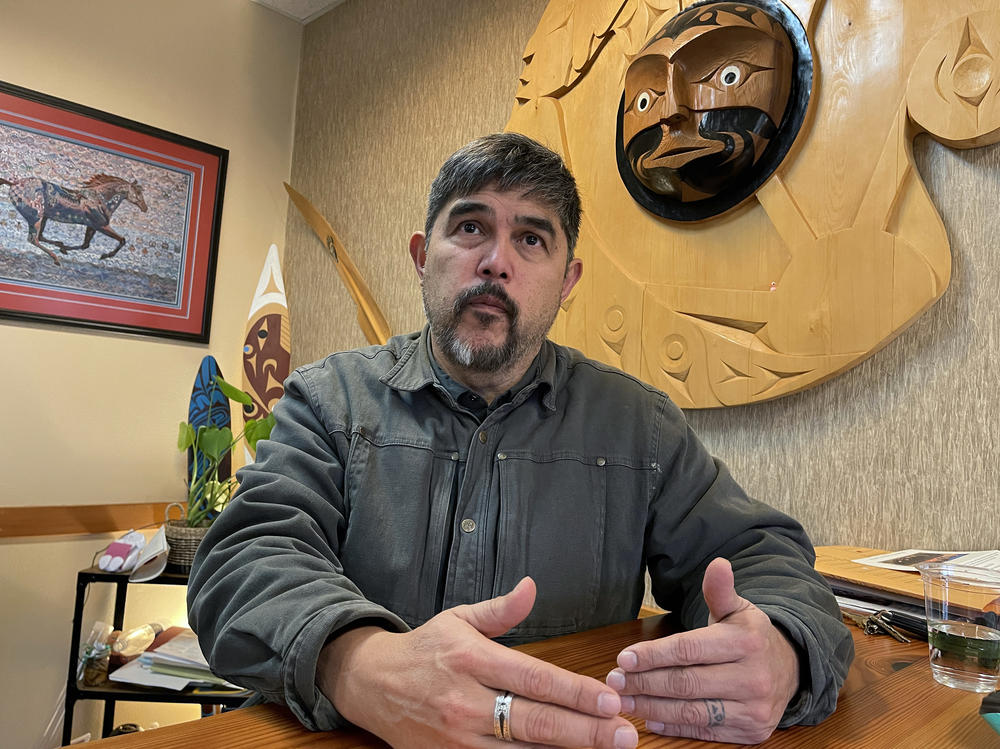 Quinault Indian Nation President Guy Capoeman says it's been a long process to convince tribal members to move to higher ground.