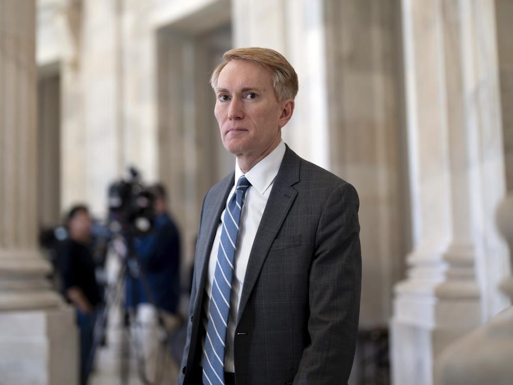 Sen. James Lankford, R-Okla., told reporters that a planned vote on the bipartisan border bill he helped write could be doomed.