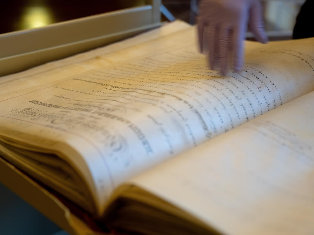 The original documents are sensitive to both light and humidity.