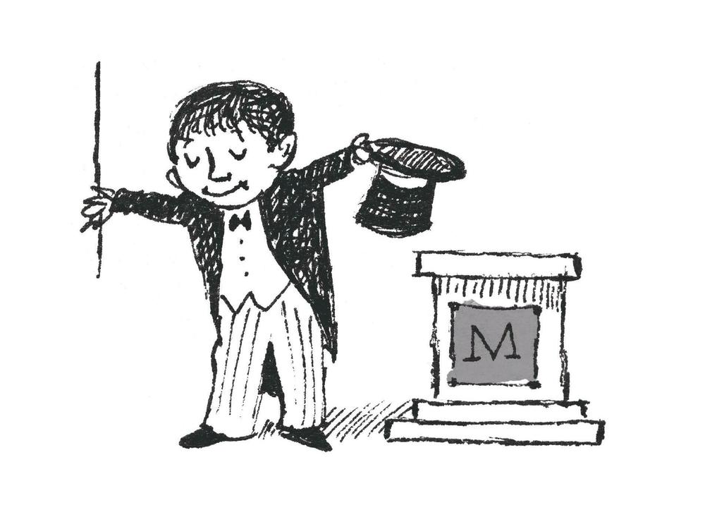 An image of Mino from Maurice Sendak's posthumous book <em>Ten Little Rabbits. </em>