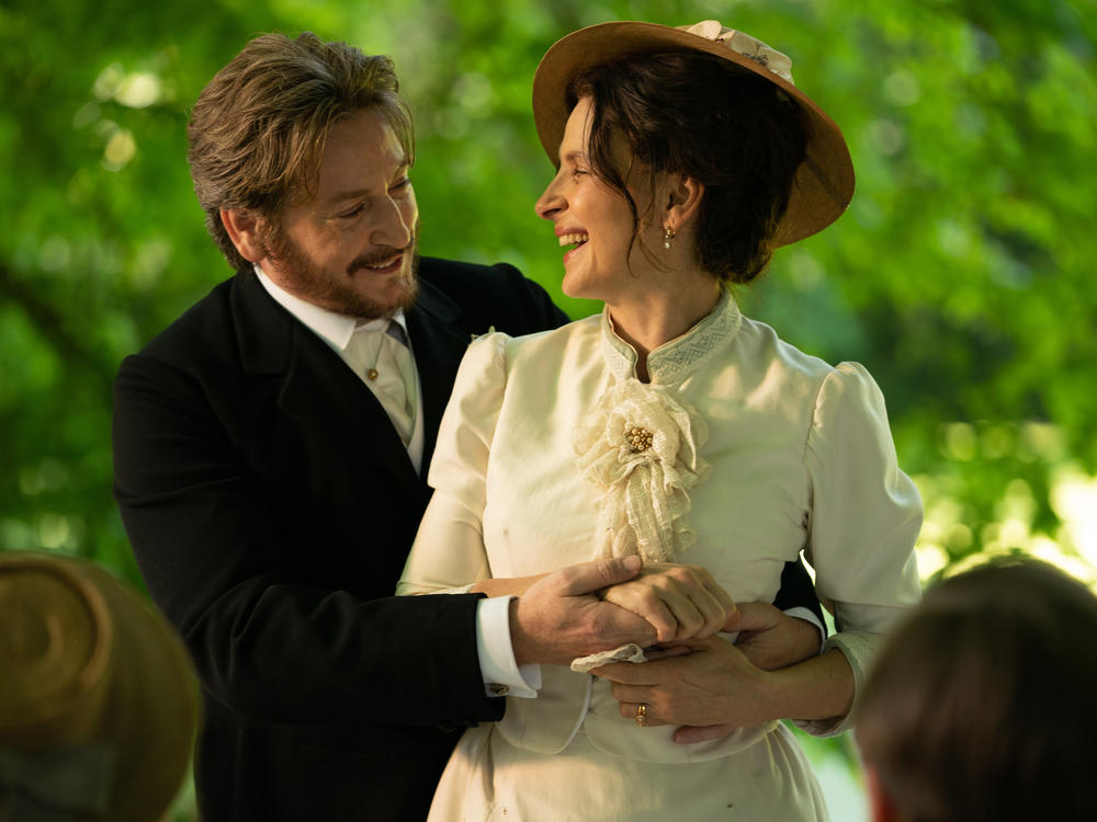 Juliette Binoche and Benoît Magimel in <em>The Taste of Things.</em>