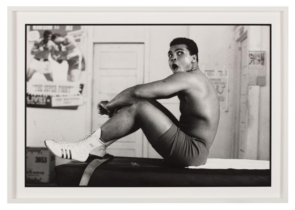 Muhammad Ali, as seen in this untitled 1970 Miami photograph by Gordon Parks, printed in 2018.
