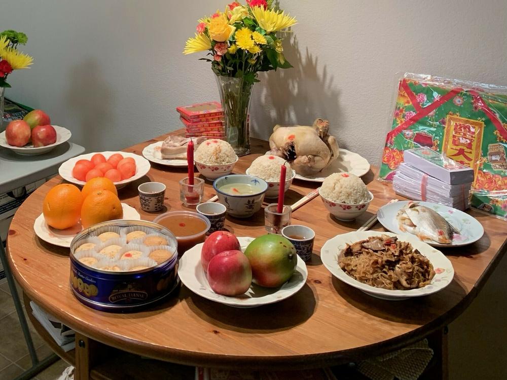 Elsy MektrakarnNguyen's family always includes Hainan chicken rice as part of their Lunar New Year table.