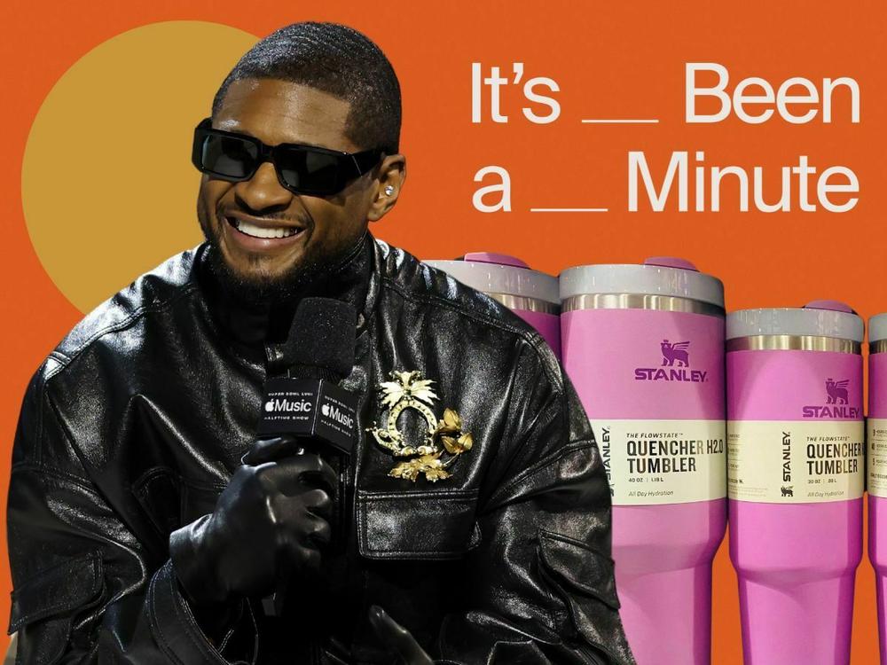 Usher and the Stanley cup.