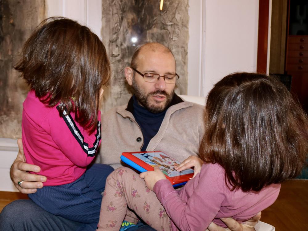 Angelos Michailidis, a gay single man, decided to create a family via surrogacy and traveled to the United States to do so. He is hoping legalization of same-sex marriage in Greece would allow him to finally register his twin daughters as full citizens.