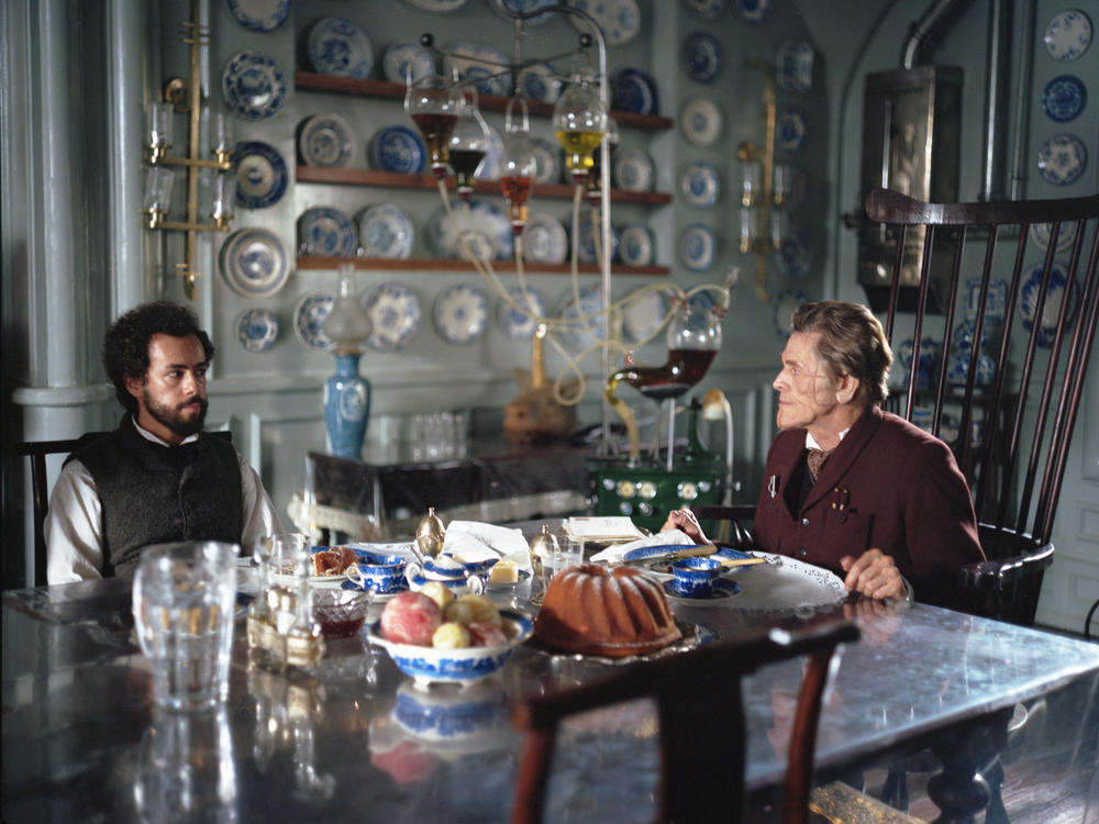 Ramy Youssef and Willem Dafoe.