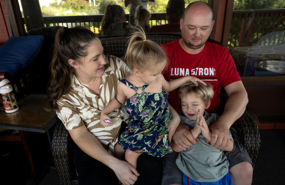 The Souzas say it's hard to talk about the fires because it was such a traumatic experience. The whole family has been in counseling ever since.