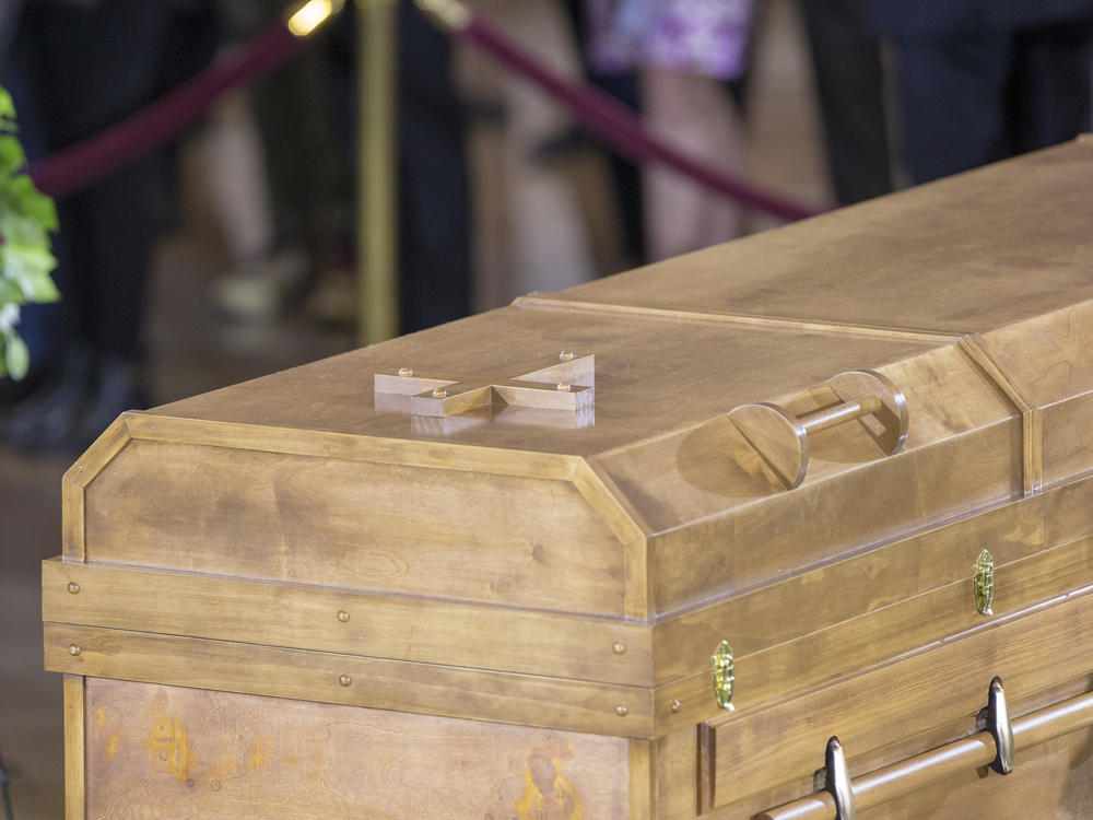 The casket of Reverend Billy Graham, who died in 2018, was made by incarcerated men in Angola prison.