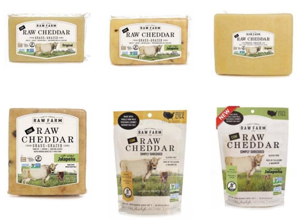 Health authorities have advised to avoid eating raw cheddar cheese, both in the shredded and block form, as well as in the original and jalapeño flavor, from the brand Raw Farm.