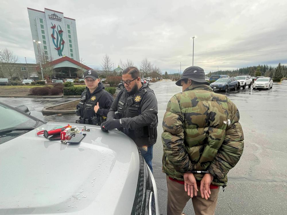 Tulalip Tribes Police arrest a suspect from another tribe on drug charges. One charge — possession of drug paraphernalia — wouldn't apply to non-Native suspects in Washington state