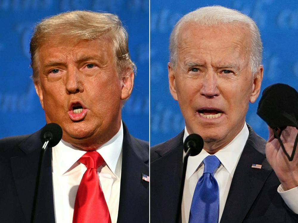 President Biden is rated highly in a survey of historians on presidential greatness — but he's in a tight election race with former President Donald Trump, who is ranked last.