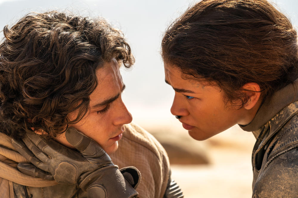 Every boy and every girl: Timothée Chalamet as Paul Atreides and Zendaya as Chani