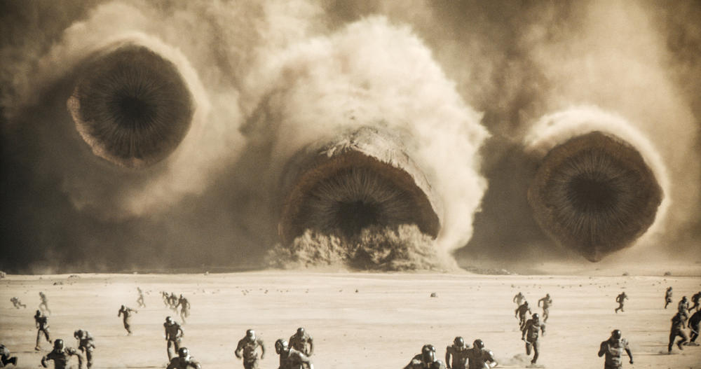 Tribal spaceman and all that's in between: A scene from<em> Dune: Part Two</em>