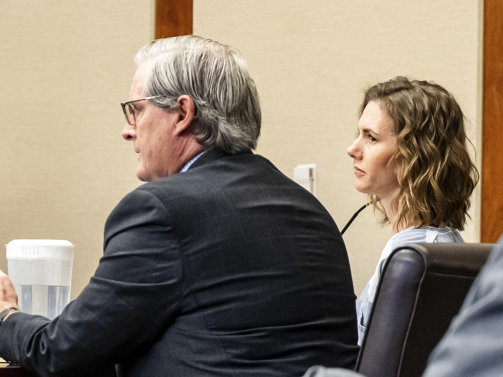 Defendant Ruby Franke looks on during court Tuesday, Feb. 20, 2024, in St. George, Utah.