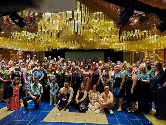 On the 2020 leap day cruise, people celebrated their birthday with a ball on board. Jason Bohn said many of them have kept in touch since.