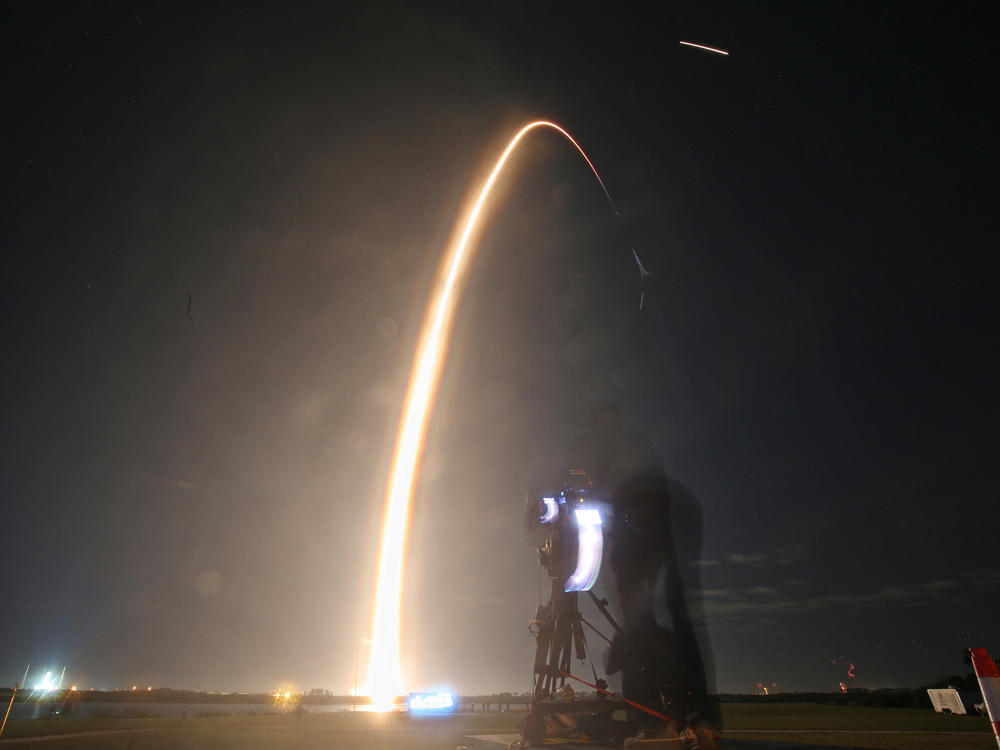 Intuitive Machines' Odysseus lunar lander was carried into orbit by a SpaceX Falcon 9 rocket on Feb. 15.
