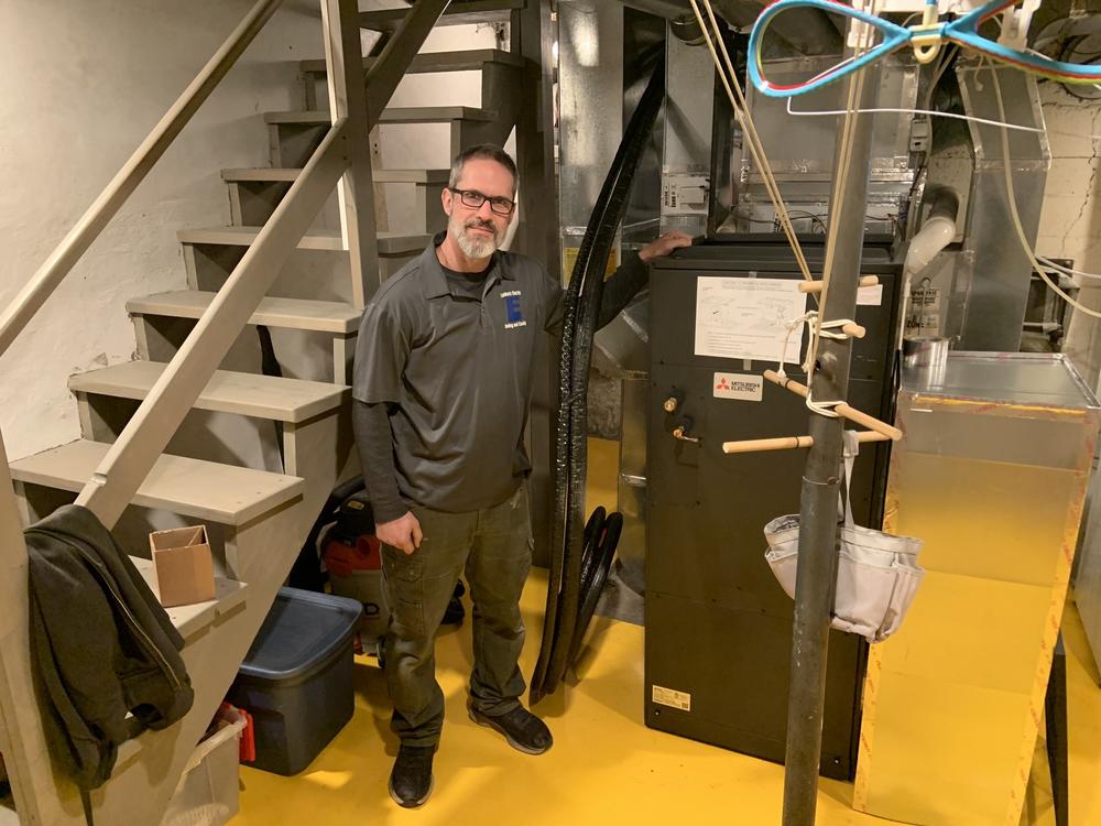 Brian LaMorte, co-owner of LaMorte Electric Heating and Cooling, says he's earned the nickname 