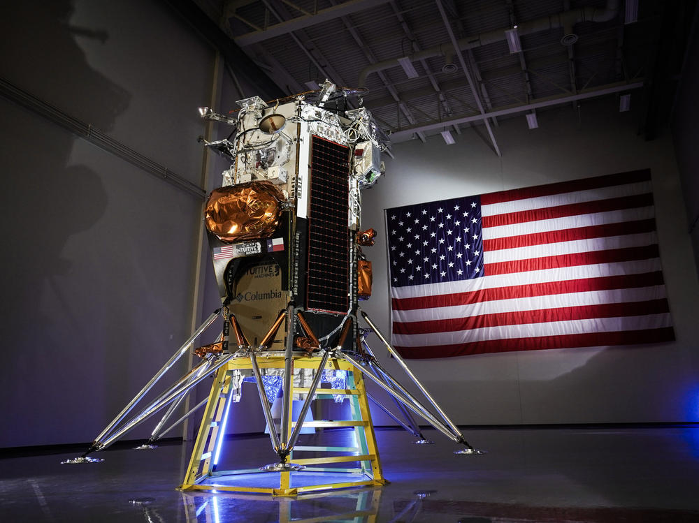The IM-1 Nova-C lander, from Houston-based Intuitive Machines, just became the first private spacecraft to land on the moon in one piece.
