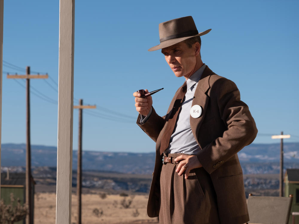 Cillian Murphy in Christopher Nolan's <em>Oppenheimer</em>.
