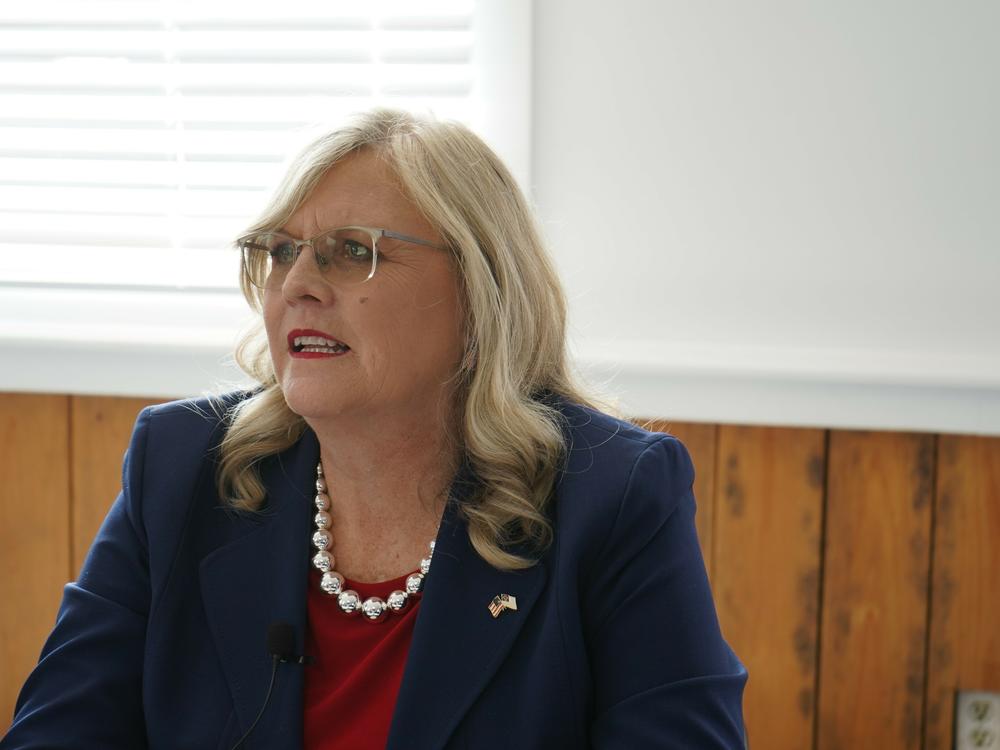 Bamberg County Republican Party Chair Sharon Carter gathered local Republicans together at Rusty & Paula's Restaurant in Bamberg, S.C., to talk about Nikki Haley's candidacy for president.