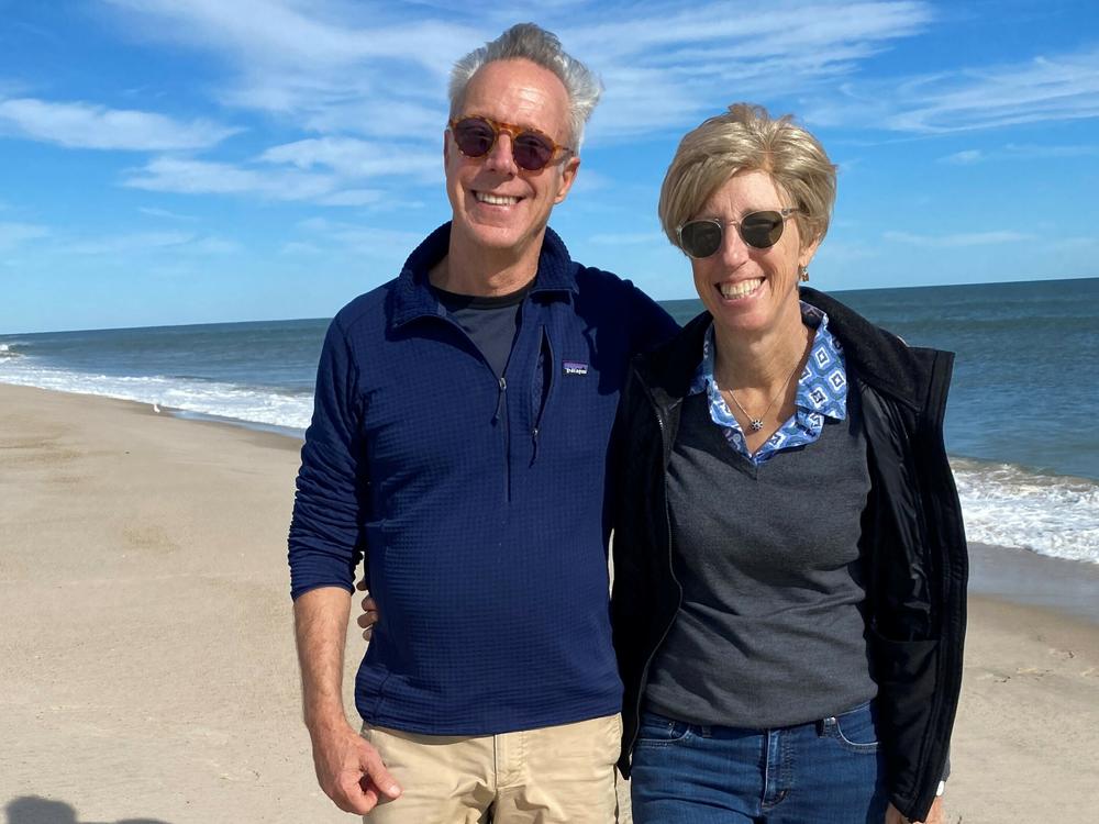 Julie and her brother Steven Petrow. Petrow says she called him 