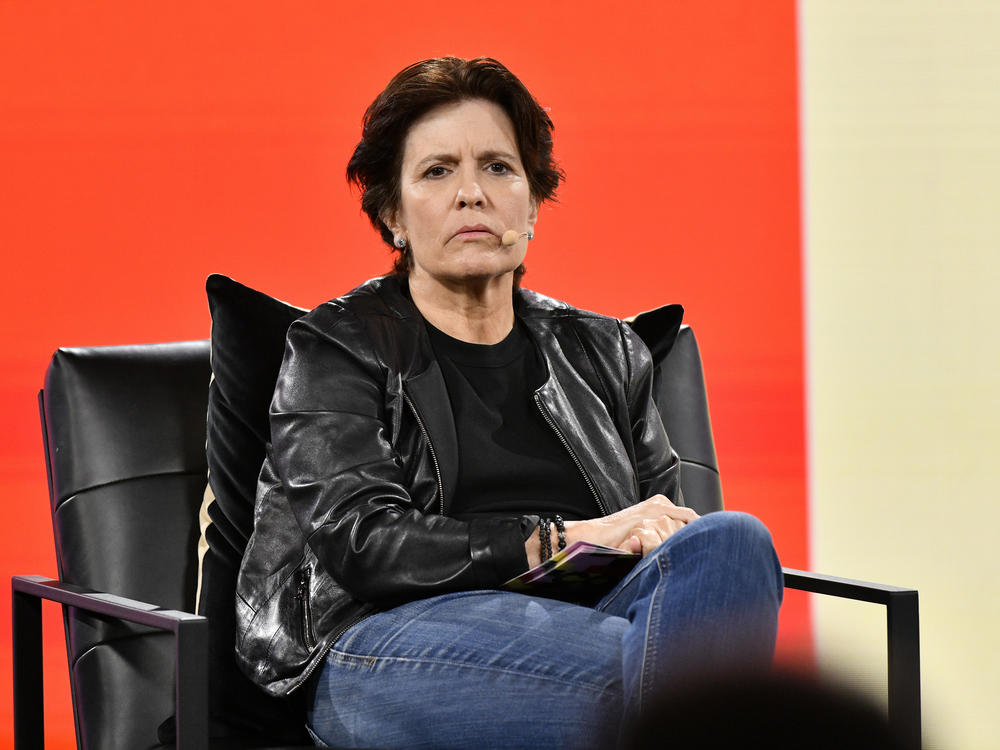 Kara Swisher speaks onstage during Vox Media's 2023 Code Conference at The Ritz-Carlton, Laguna Niguel on Sept. 27, 2023, in Dana Point, Calif.