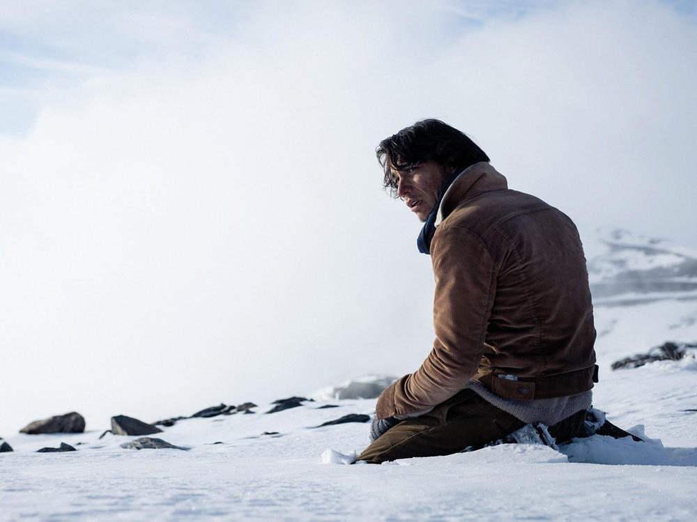 Enzo Vogrincic as Numa in<em> Society of the Snow</em>, one of five films nominated for the Academy Award for Best International Feature.