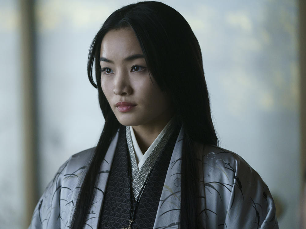 Anna Sawai plays translator Toda Mariko in the new FX series <em>Shōgun</em>.