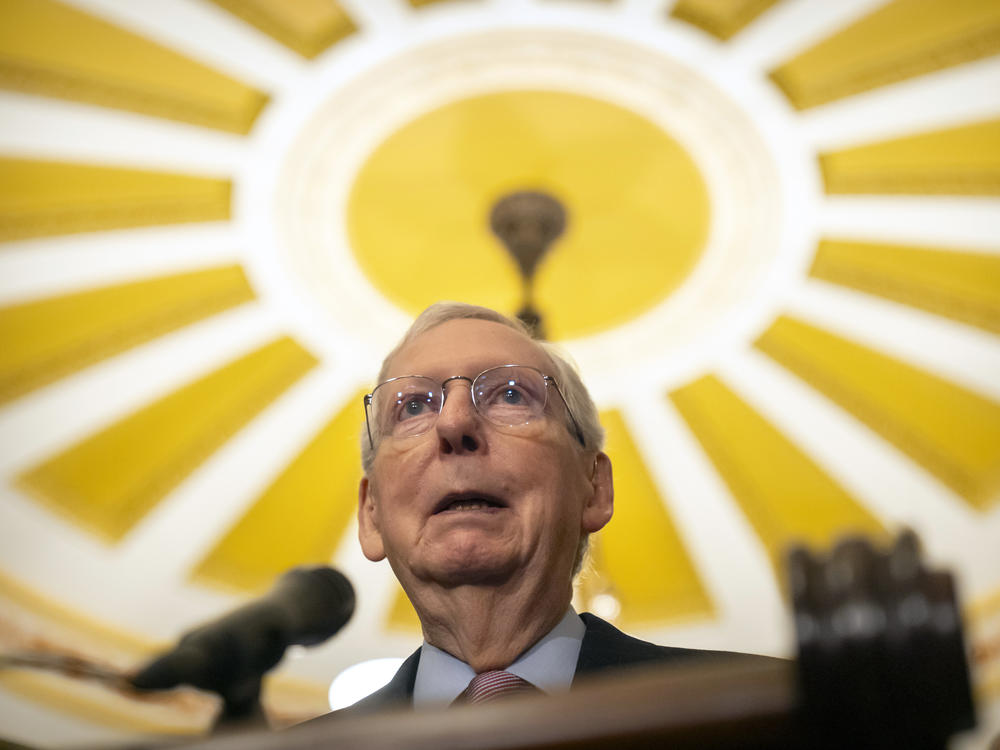 Senate Minority Leader Mitch McConnell will step down as Republican leader in November.