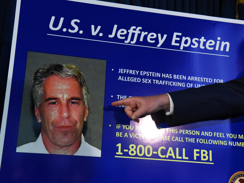 U.S. Attorney for the Southern District of New York Geoffrey Berman announces charges against Jeffery Epstein on July 8, 2019 in New York City. Epstein was charged with one count of sex trafficking of minors and one count of conspiracy to engage in sex trafficking of minors.