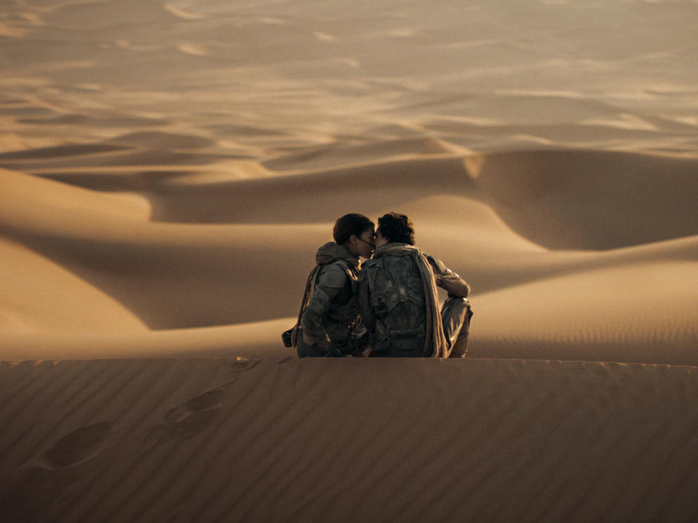 Timothée Chalamet and Zendaya are Paul Atreides and Chani in <em>Dune: Part Two.</em>