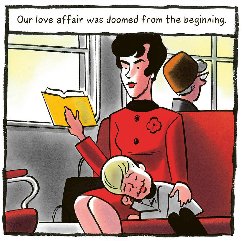 A panel from Maurice Vellekoop's <em>I'm So Glad We Had This Time Together. </em>