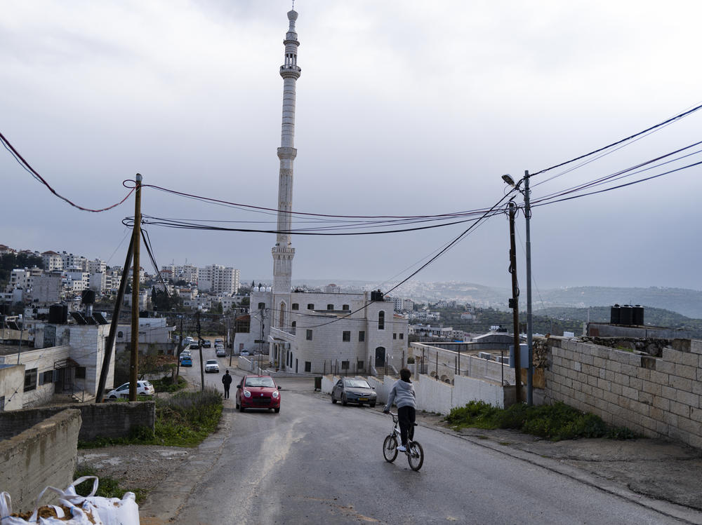 A view of the mosque known as the 