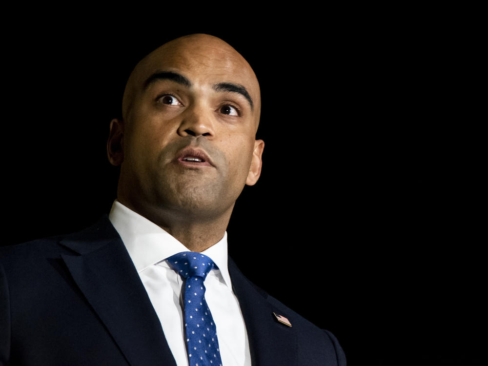 U.S. Rep. Colin Allred, D-Texas, who's seen here in 2022, will face off against Republican Sen. Ted Cruz in the state's general election.