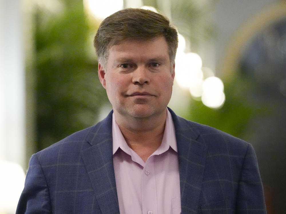 Jason Palmer, a relatively unknown Democratic presidential candidate, won the Democratic primary in American Samoa. He's seen here in Washington, D.C., on Tuesday.