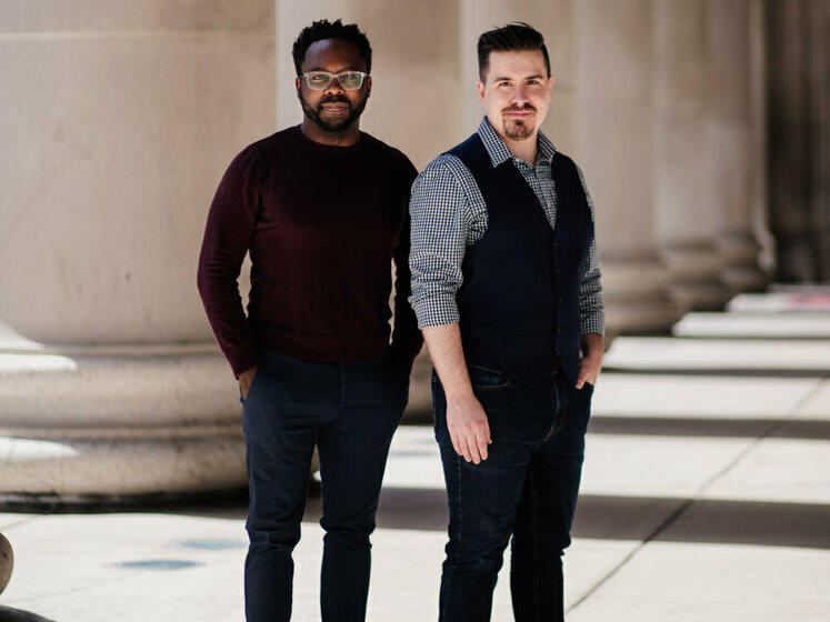 Pianist Jonathan King, right, accompanies baritone Will Liverman, left, on his new album Show Me The Way.