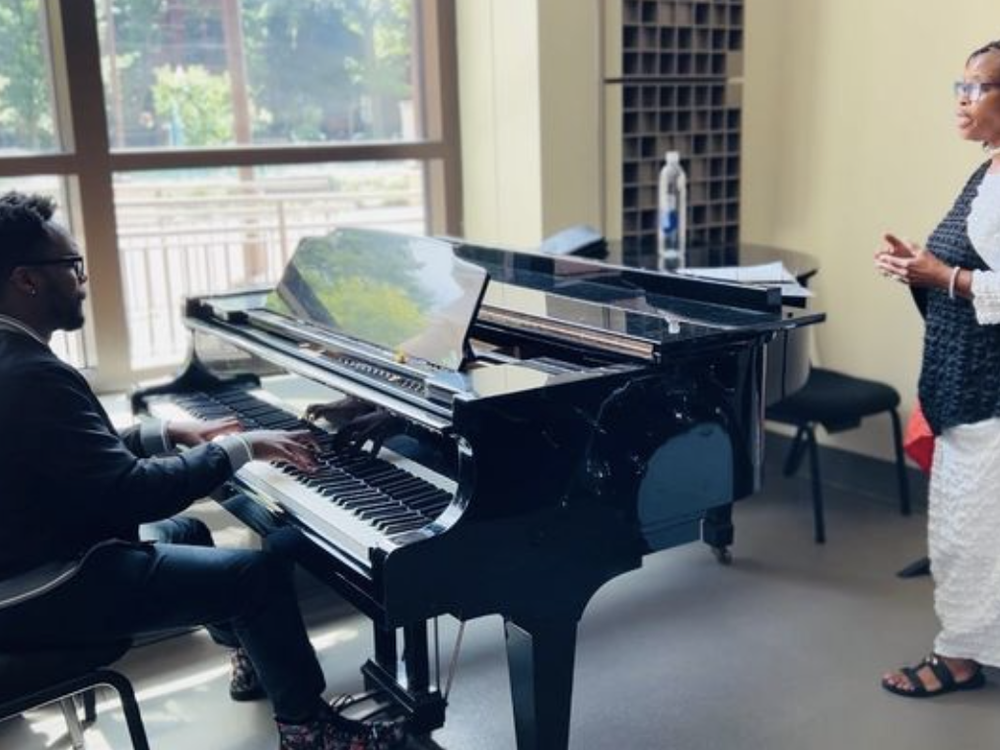 Will Liverman collaborates with his mother Terry on his latest album, Show Me the Way, for their arrangement of Alma Bazel Androzzo's 