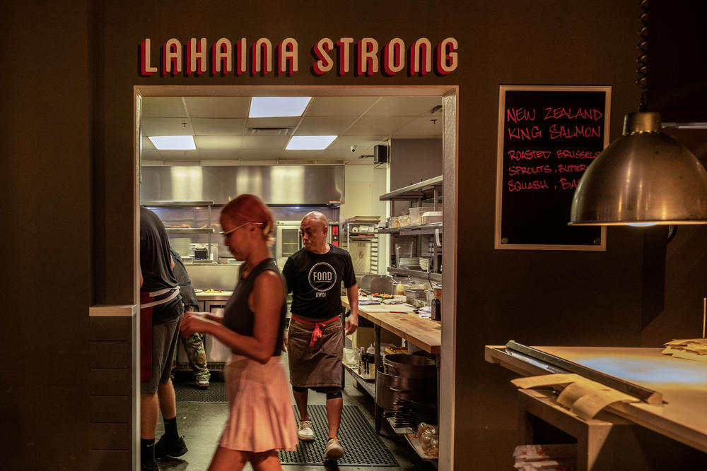 Restaurateurs Eliza Escano (left) and Jojo Vasquez opened FOND in 2019. The married couple lost their home, car and all their belongings in the Maui wildfires last August.