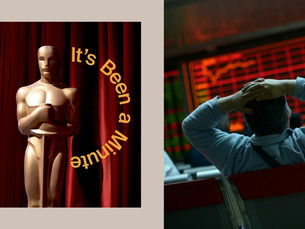 Oscar statue and an investor.