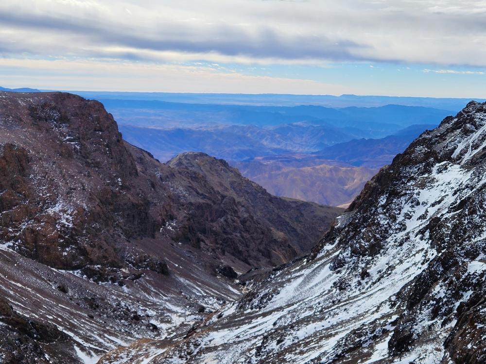 Toubkal is the highest summit in Morocco. 