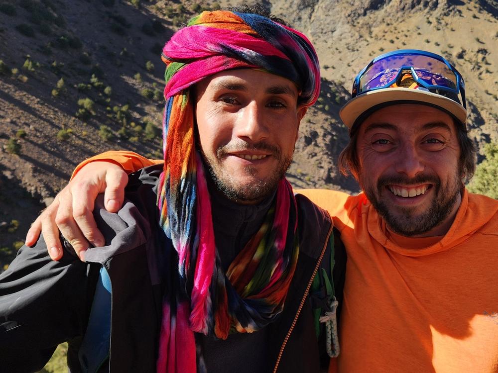 Omar Iydar, who is a Berber, and Connor Holdsworth from Scotland are experienced mountain guides working in the High Atlas region of Morocco.