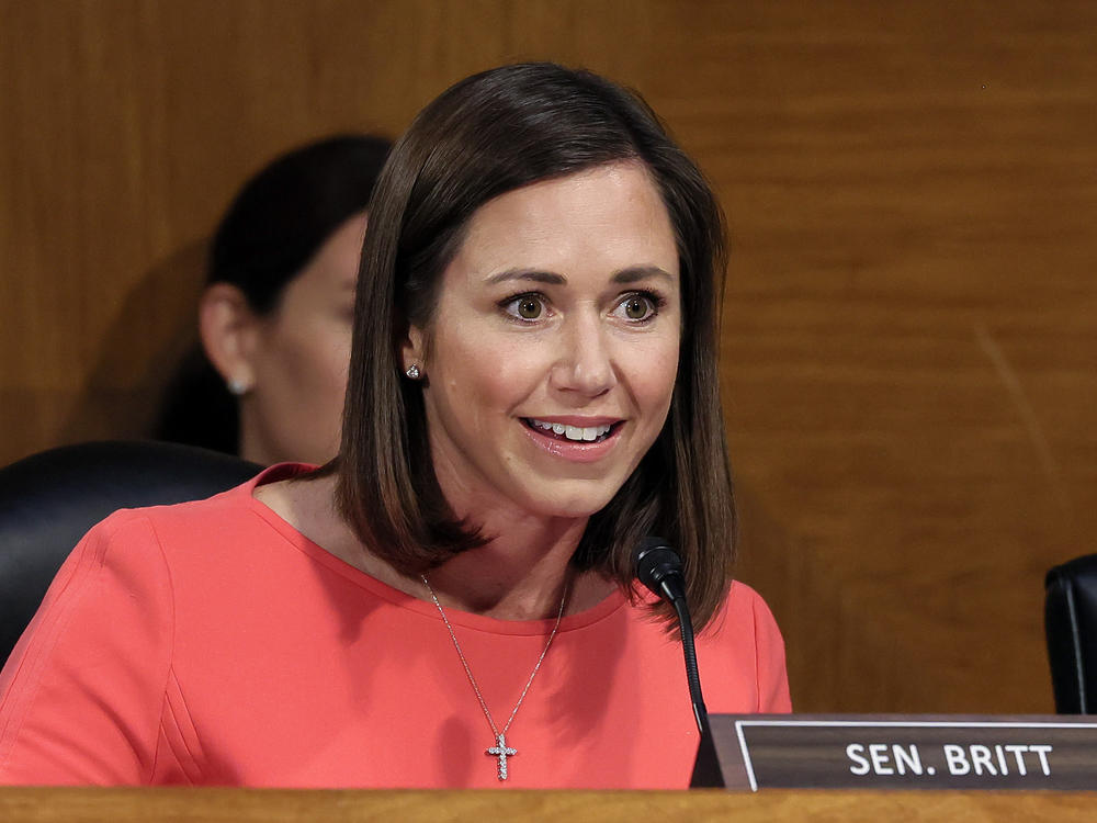 An anti-trafficking advocate accused Sen. Katie Britt, R-Ala, of distorting her story in the GOP response to President Biden's State of the Union address.