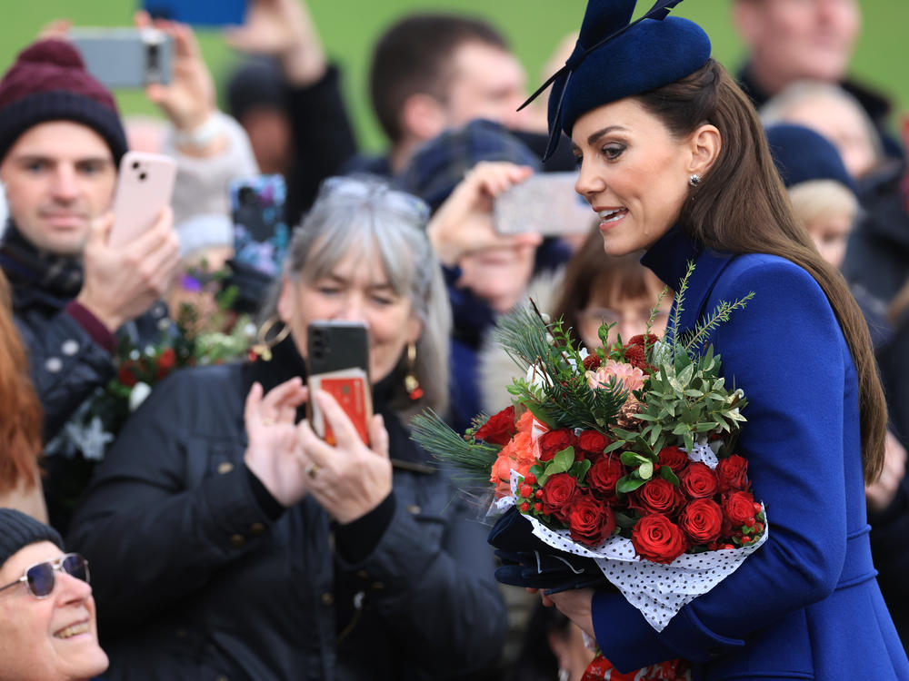 Kate, Princess of Wales, says she edited a photo that seemed to promise to ease concerns about her health — but only raised new questions. She's seen here greeting the public on Christmas Day, last December.
