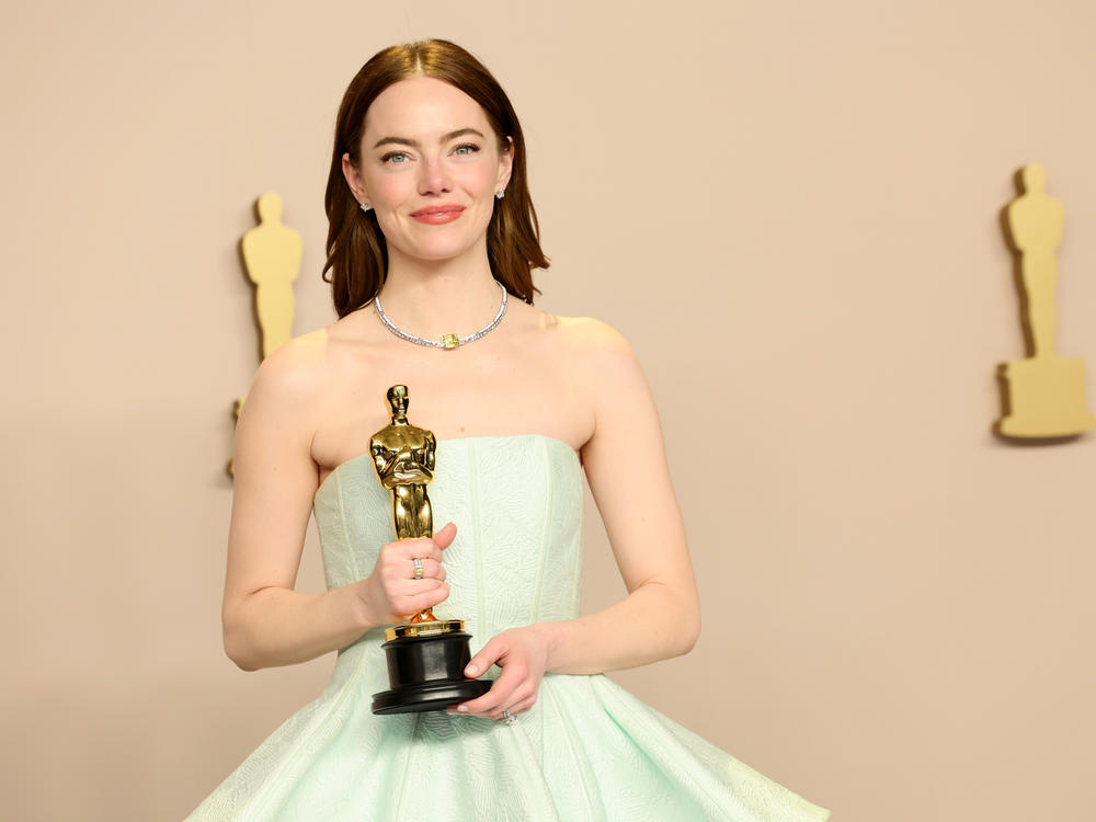 Emma Stone won her second best actress Oscar, this time for her role in <em>Poor Things</em>.