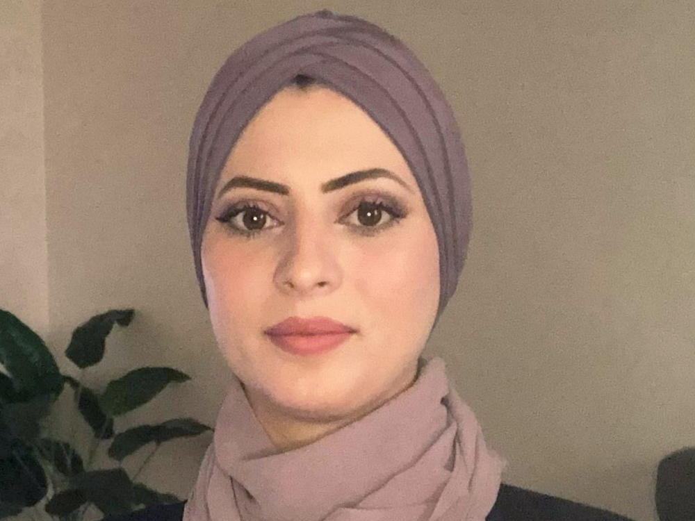 Like other journalists in Rafah, Khawla Al Khaldi has struggled with intermittent access to the internet. 